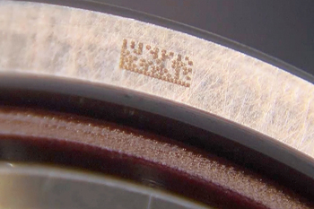 Двухмерный лазерный код на высокоточных подшипниках NSK 