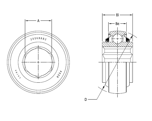 Подшипник PEER 205KRRB2