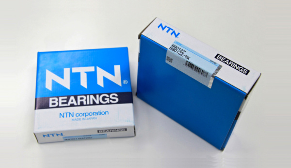 Подшипники NTN в новой индивидуальной упаковке с новыми этикетками