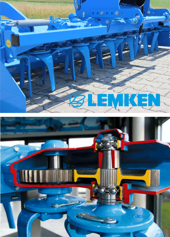Подшипники NKE для привода ротора Lemken